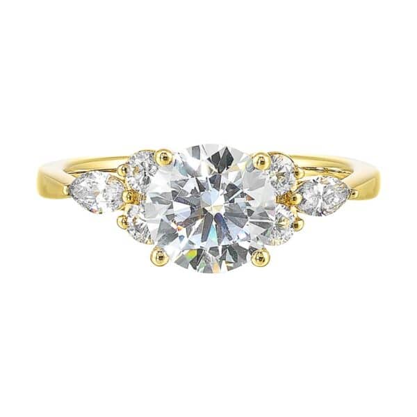 14K PERFECT LOVE SEMI-MOUNT W4171RN150SM-4Y89 - Image 2