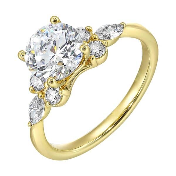 14K PERFECT LOVE SEMI-MOUNT W4171RN150SM-4Y89