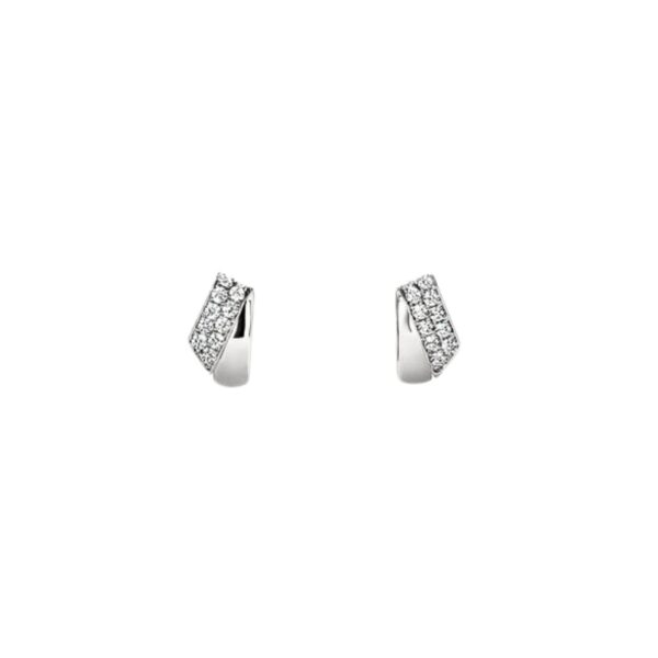 HEARTS ON FIRE INSIDE/OUT DIAMOND FLIP HUGGIES UU30028WGHV040