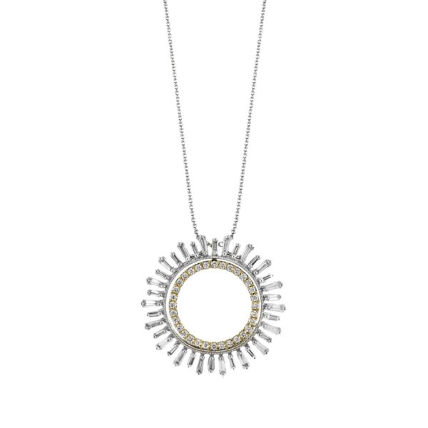 SIMON G. MEDALLION PENDANT NECKLACE LP4889