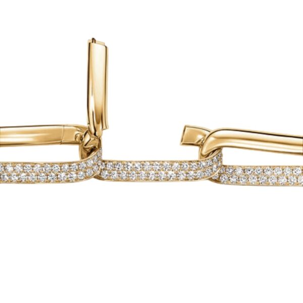 HEARTS ON FIRE INSIDE/OUT DIAMOND LINK BRACELET UU29588YGHV3400750 - Image 3