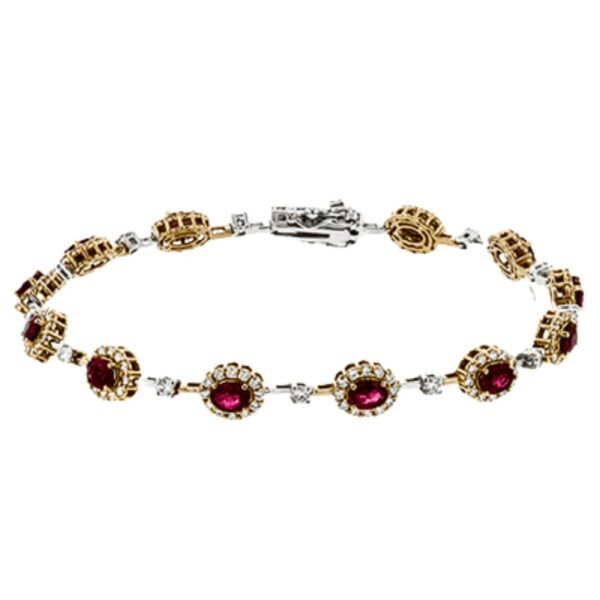 SIMON G. RUBY AND DIAMOND BRACELET LB2217-R