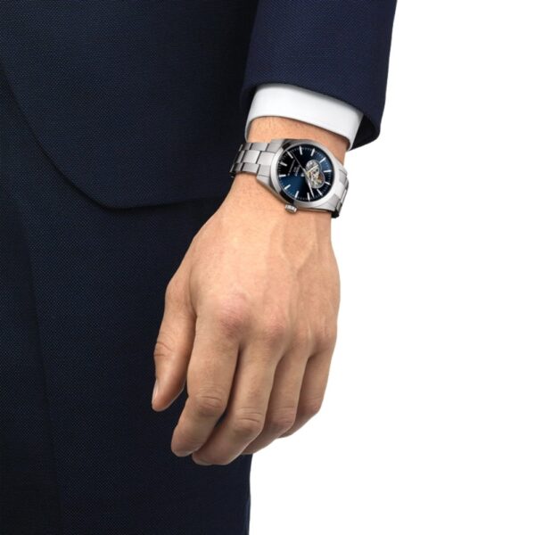 TISSOT GENTLEMAN POWERMATIC 80 OPEN HEART T1274071104101 - Image 5