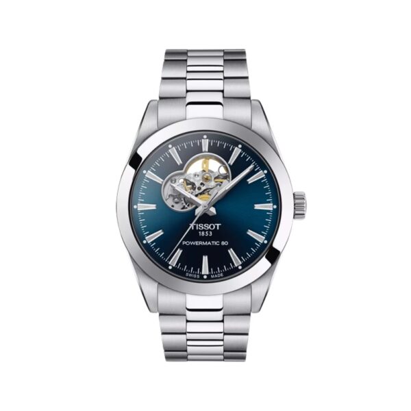 TISSOT GENTLEMAN POWERMATIC 80 OPEN HEART T1274071104101