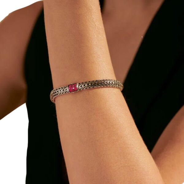 JOHN HARDY ICON BRACELET BBS90422RVBLS2RBXUM - Image 4