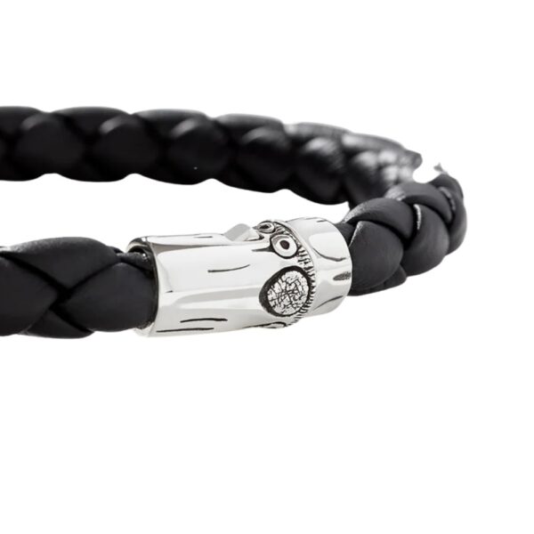 JOHN HARDY LEATHER BAMBOO STATION BRACELET BM5161BLXUXL - Image 2