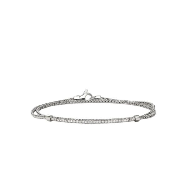JOHN HARDY ESSENTIAL PAVE WRAP BRACELET BUP987852DIXUM