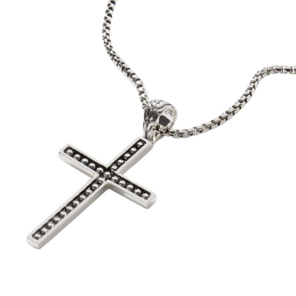 JOHN HARDY JAWAN CROSS PENDANT NECKLACE NB999653X20 - Image 4