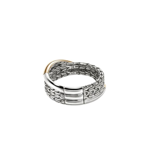 JOHN HARDY ESSENTIAL CROSSOVER RING RZZ98715X6 - Image 2