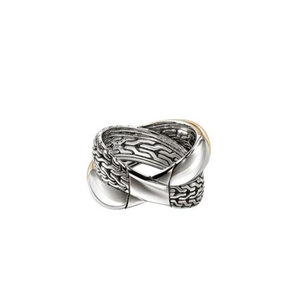 JOHN HARDY ESSENTIAL CROSSOVER RING RZZ98717X7 - Image 3