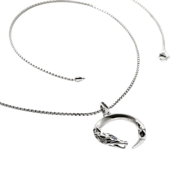 JOHN HARDY NAGA PENDANT NECKLACE NMS603641BSPX22 - Image 2