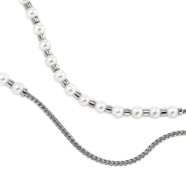 JOHN HARDY ESSENTIAL PEARL NECKLACE NB987301X18-20 - Image 2