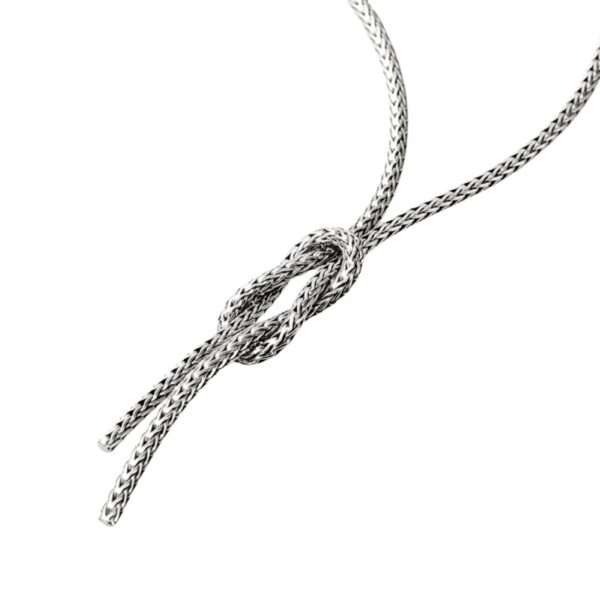 JOHN HARDY LOVE KNOT Y NECKLACE NB98683X16-18 - Image 2