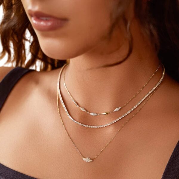 ANIA HAIE GOLD MULTI SPARKLE NECKLACE N061-06G - Image 2