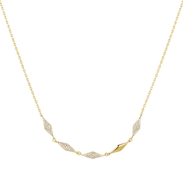ANIA HAIE GOLD MULTI SPARKLE NECKLACE N061-06G