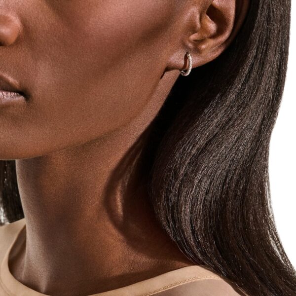 JOHN HARDY ESSENTIAL PAVE HOOP EARRINGS EBP987012DI - Image 4