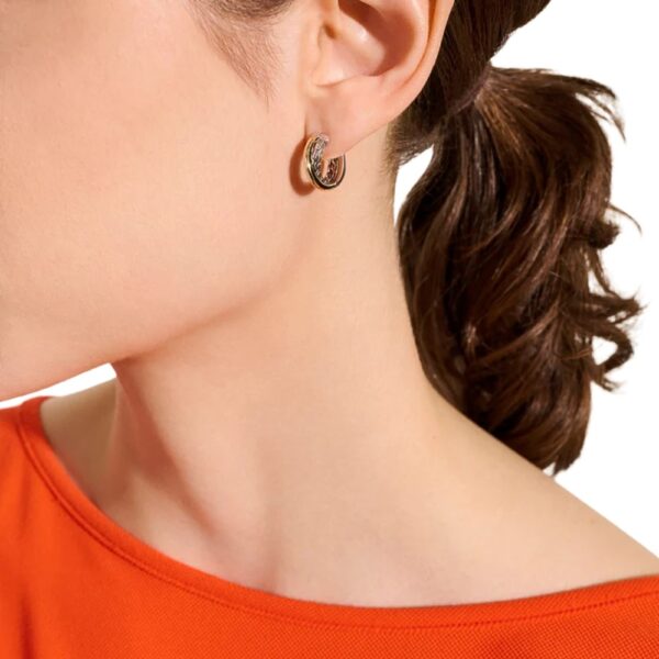 JOHN HARDY ESSENTIAL CROSSOVER HOOP EARRINGS EZZ98713 - Image 4