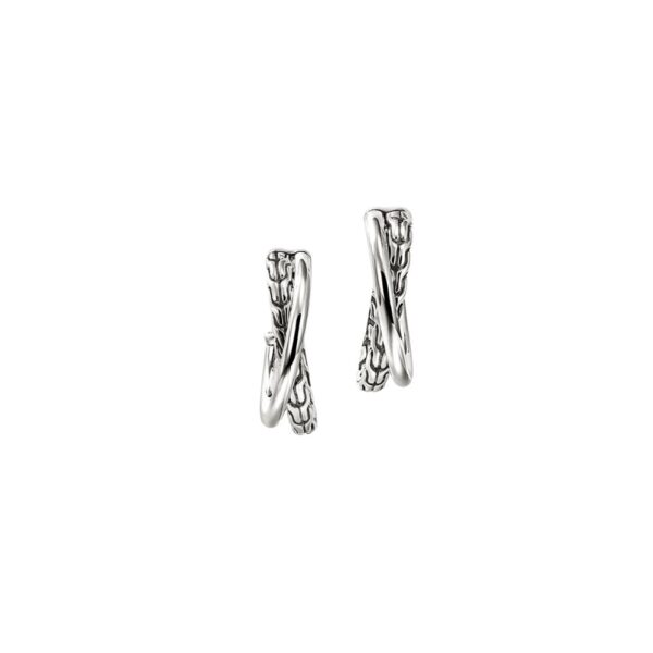 JOHN HARDY ESSENTIAL CROSSOVER EARRINGS EB98714