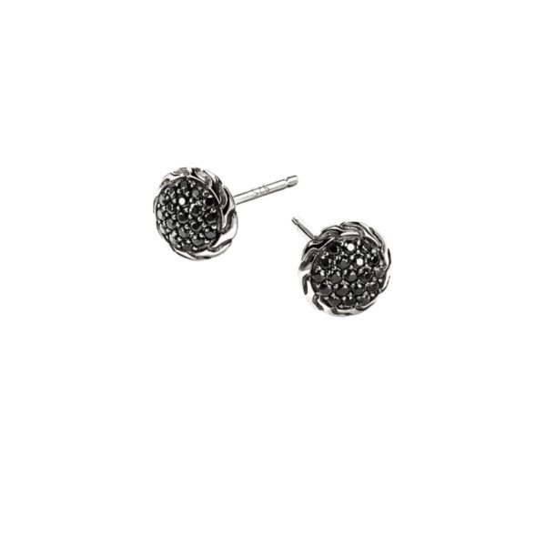 JOHN HARDY ESSENTIAL PAVE STUD EARRINGS EBS987024BLS - Image 3