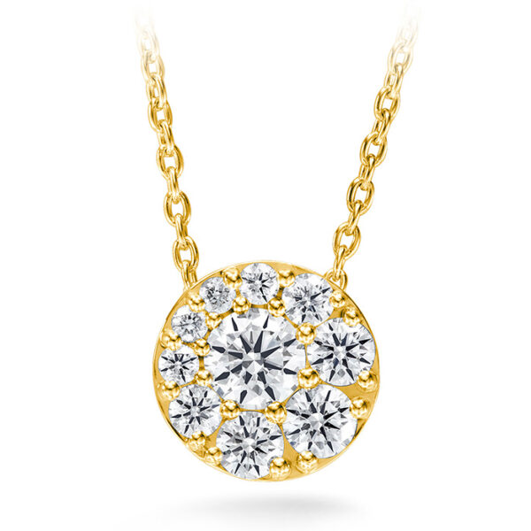 HEARTS ON FIRE TESSA DIAMOND CIRCLE PENDANT HFPTESC00768Y - Image 2