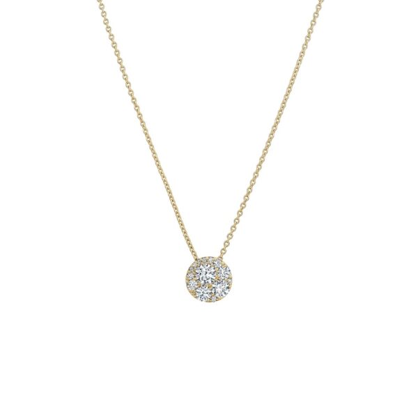 HEARTS ON FIRE TESSA DIAMOND CIRCLE PENDANT HFPTESC00768Y