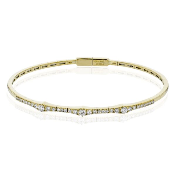 SIMON G. BANGLE IN 18K GOLD LB2382-Y