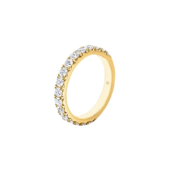HEARTS ON FIRE VELA FRENCH CUT PAVE BAND UU26428YGHV0306500 - Image 2