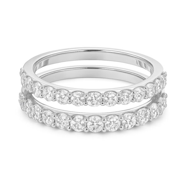 14K WHITE GOLD DIAMOND JACKET W2800IN