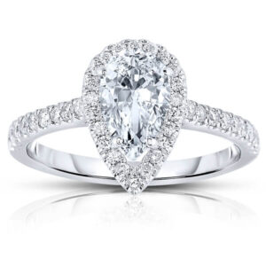 1.30 CT PEAR DIAMOND ENGAGEMENT RING Z116251
