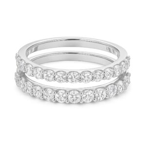 14K WHITE GOLD DIAMOND JACKET W2800IN