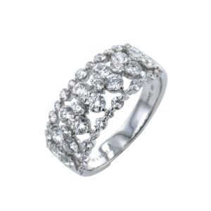 SIMON G. WHITE GOLD DIAMOND RING LR3173