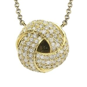 SIMON G. PENDANT NECKLACE IN 18K GOLD WITH DIAMONDS LP4953
