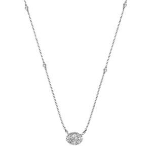 SIMON G. WHITE GOLD DIAMOND PENDANT LP5018