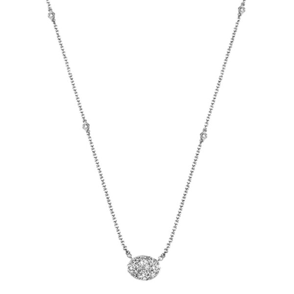 SIMON G. WHITE GOLD DIAMOND PENDANT LP5018