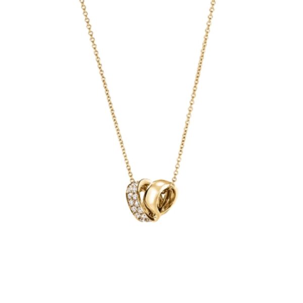 HEARTS ON FIRE INSIDE OUT SPIRAL DIAMOND PENDANT UU29198YGHV0401800 - Image 2