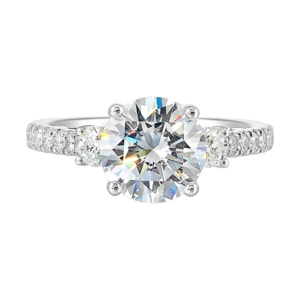 WHITE GOLD PERFECT LOVE SEMI MOUNT W4821RN200SM-4W89 - Image 2