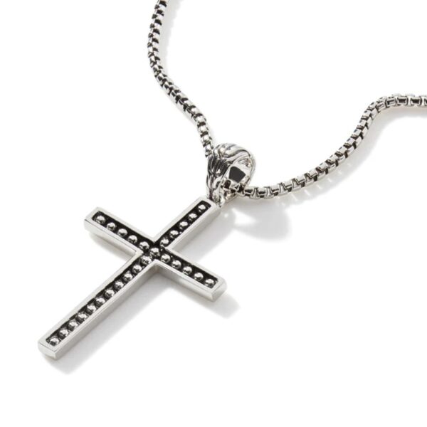 JOHN HARDY JAWAN CROSS PENDANT NECKLACE NB999653X20 - Image 4