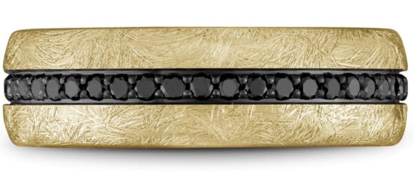 MEN'S TANTALUM AND YELLOW GOLD BAND RYL-161YTBD7-M10