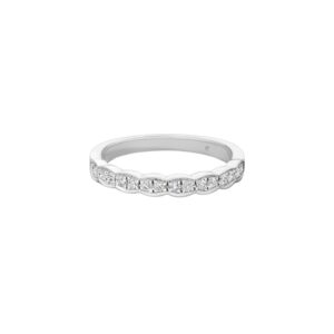 HEARTS ON FIRE LORELEI FLORAL DIAMOND BAND UU438WIJV0156500