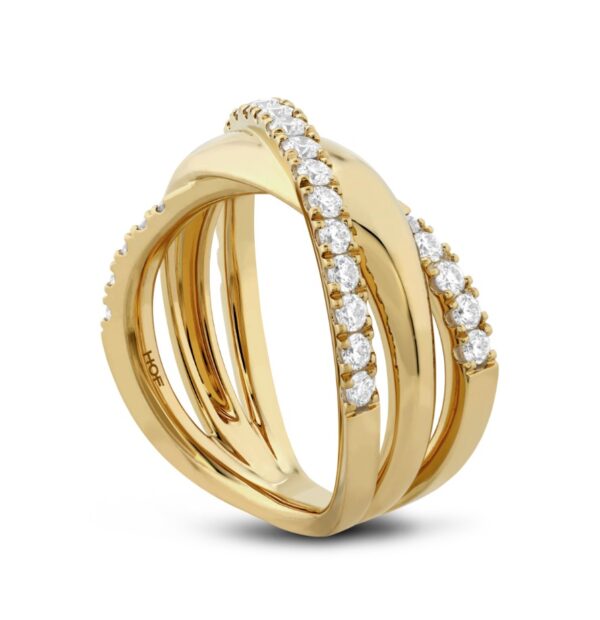 HEARTS ON FIRE CRISSCROSS DOME DIAMOND RING HFRGXX00758Y - Image 2