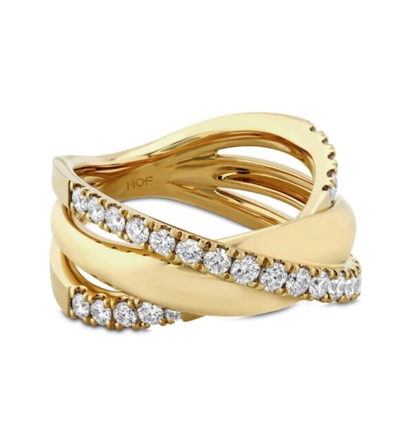 HEARTS ON FIRE CRISSCROSS DOME DIAMOND RING HFRGXX00758Y - Image 3