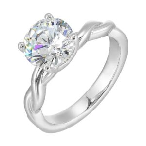 14K WHITE GOLD SEMI-MOUNT W4630RR200SM-4WB