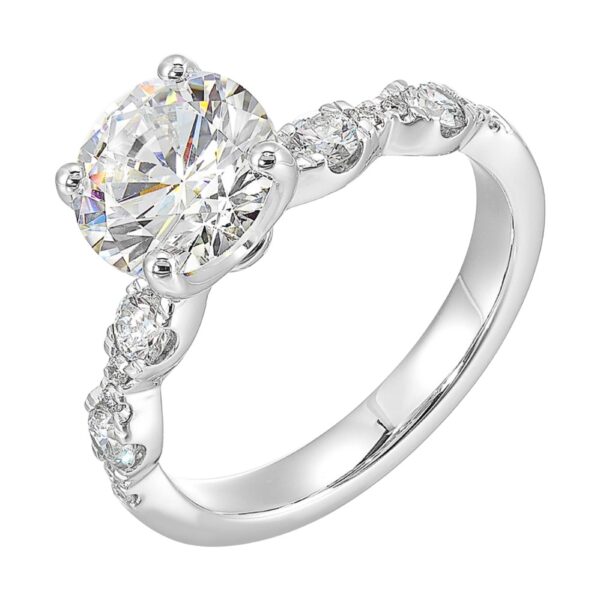 14K PERFECT LOVE SEMI-MOUNT W4291RN200SM-4WB - Image 3