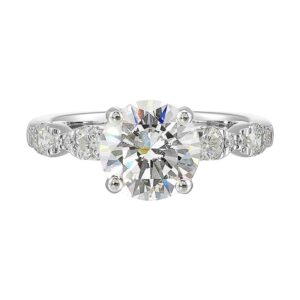 14K PERFECT LOVE SEMI-MOUNT W4291RN200SM-4WB