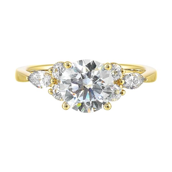 14K PERFECT LOVE SEMI-MOUNT W4171RN150SM-4Y89 - Image 2