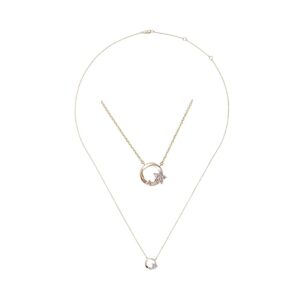 14K YELLOW GOLD DIAMOND PENDANT NP06282-4YB