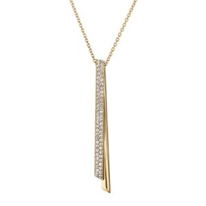 HEARTS ON FIRE INSIDE OUT DIAMOND FLIP DROP PENDANT UU30208YGHV0351800
