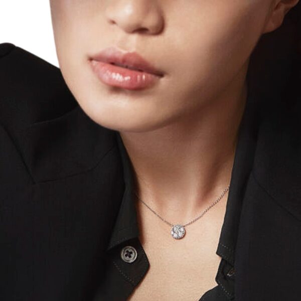 HEARTS ON FIRE TESSA DIAMOND CIRCLE PENDANT HFPTESC00518Y - Image 3