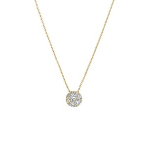 HEARTS ON FIRE TESSA DIAMOND CIRCLE PENDANT HFPTESC00518Y