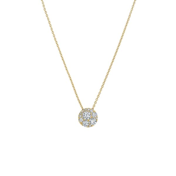 HEARTS ON FIRE TESSA DIAMOND CIRCLE PENDANT HFPTESC00518Y